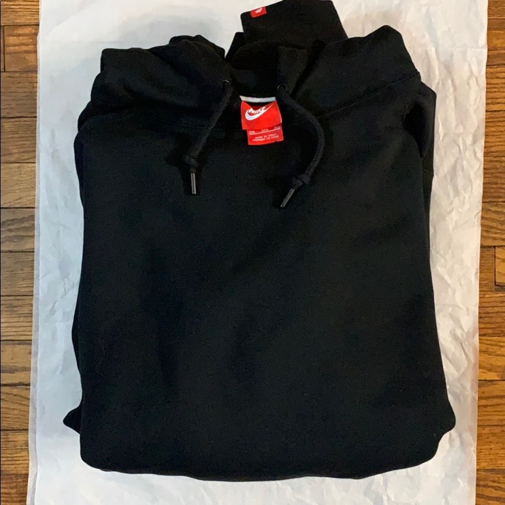 Black Nike hoodies